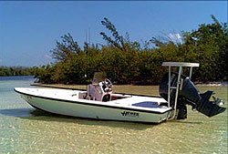Cancun Fishing - Bonefishing Boat
